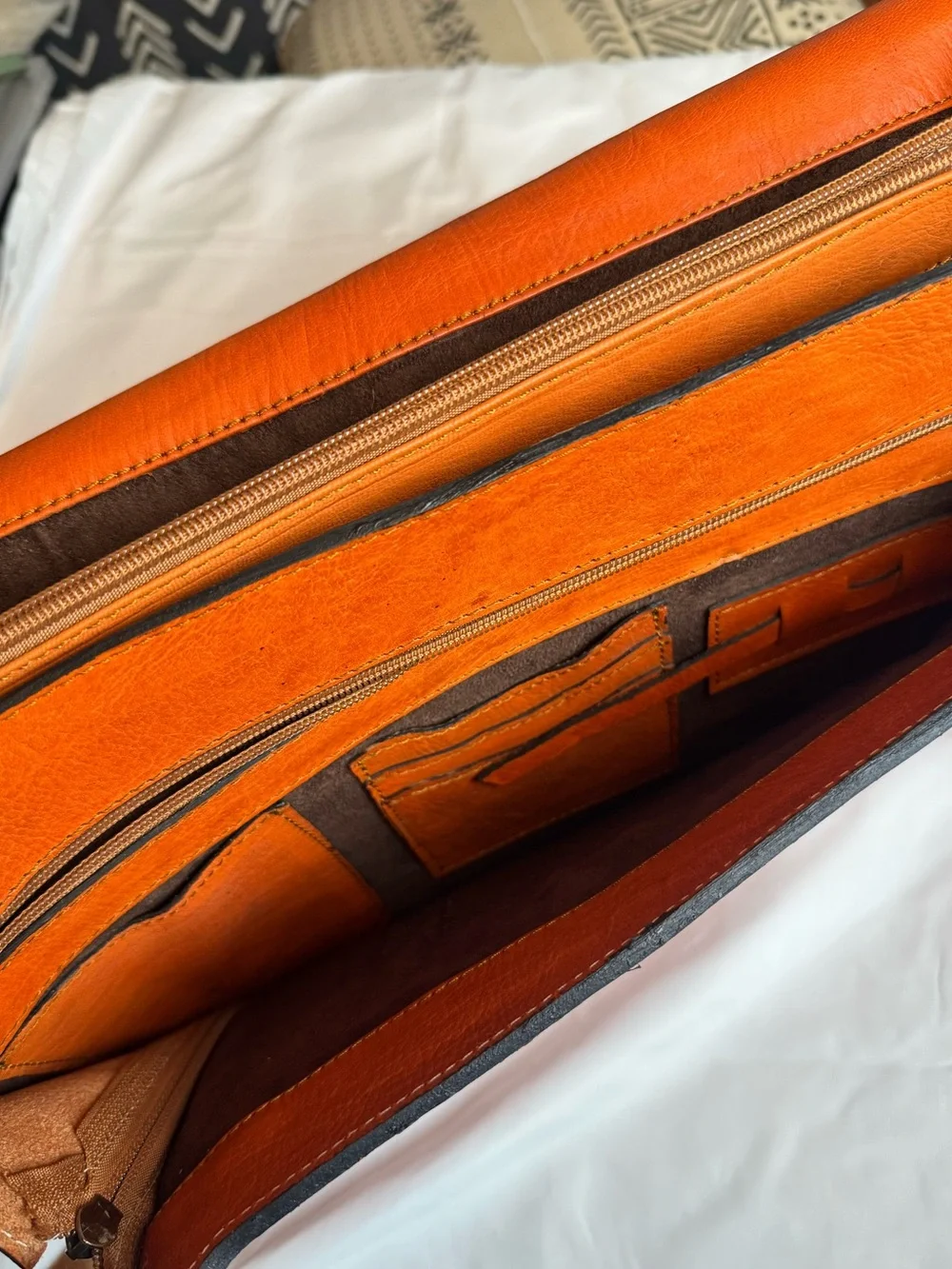 N/A structured cognac